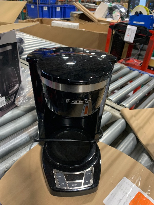 Photo 1 of ********.  BLACK+DECKER 12-Cup Digital Coffee Maker, Programmable, Washable Basket Filter, Sneak-A-Cup, Auto Brew, Water Window, Keep Hot Plate, Black