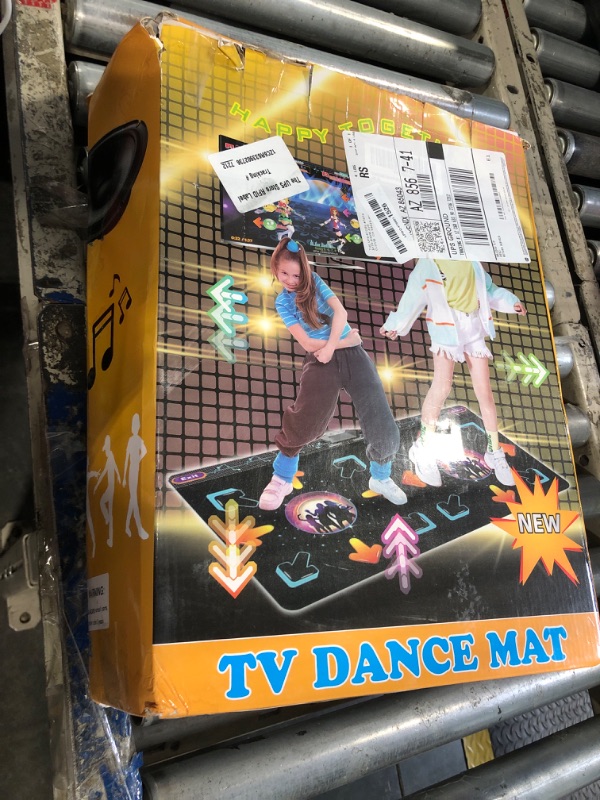 Photo 1 of *USED*
Damcoola Dance Mat for Adults and Kids - Plug and Play TV Electronic Dance Mat Game, Wireless Dance Pad, Fun Dance Fitness Games for Kids, Christmas and Boys and Girls Birthday Gift Ideas, Blue