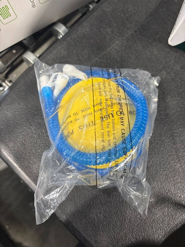 Photo 1 of **RETAIL: $8.09**
Foot Pump - Sports Inflatable Pump for Inflatables, Yoga, Bed, Mattress, Inflatable Boat, Exercise Ball, Balloon, Balls, Swimming Ring&Toys