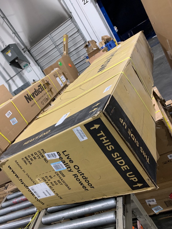 Photo 1 of ***SEALED**** UNTESTED****** Hydrow Origin Rowing Machine with Immersive 22" HD Rotating Screen - Stows Upright | Live and On-Demand at-Home Workouts, Membership Required