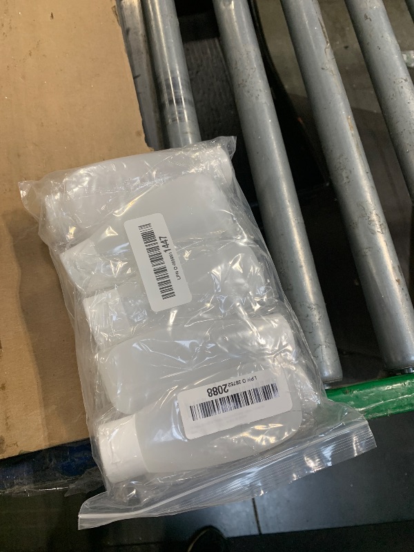 Photo 1 of 10 Pack 60ml/2oz Plastic Squeeze Tubes Travel Bottles Refillable Translucent Frosted Soft Cosmetic Container with Flip Cover for Facial Cleanser Shampoo Conditioner Lotion Toiletries