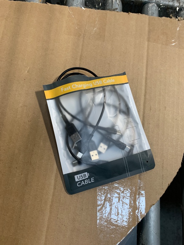 Photo 1 of 1 Foot Short USB C Cord Fast Charge 5 Pack Durable USB A to USB Type C 3A Fast Charging Cable for Charging Station Compatible with Samsung Galaxy Note 20 A20 A51 S10 S20 Plus Ultra LG Stylo K51