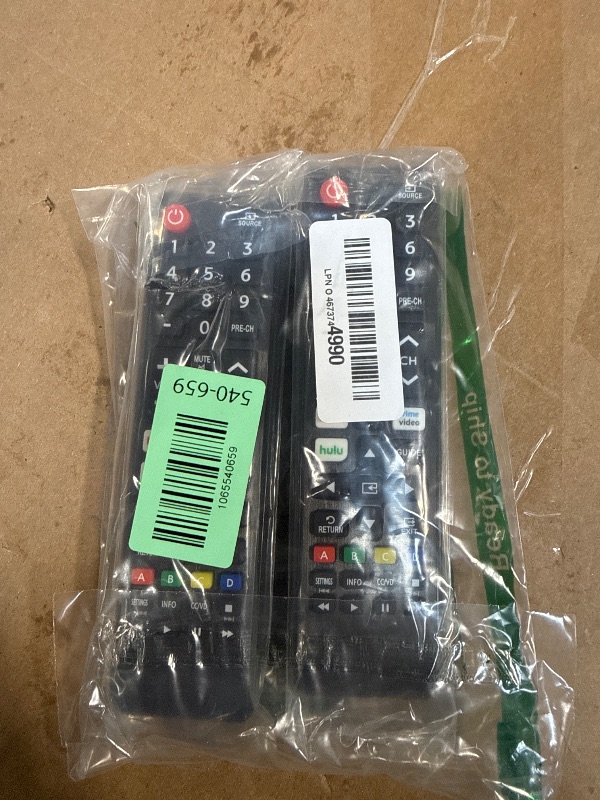 Photo 1 of ?Pack of 2? New Universal Remote for All Samsung TV Remote, Replacement Compatible for All Samsung Smart TV, LED, LCD, HDTV, 3D, Series TV