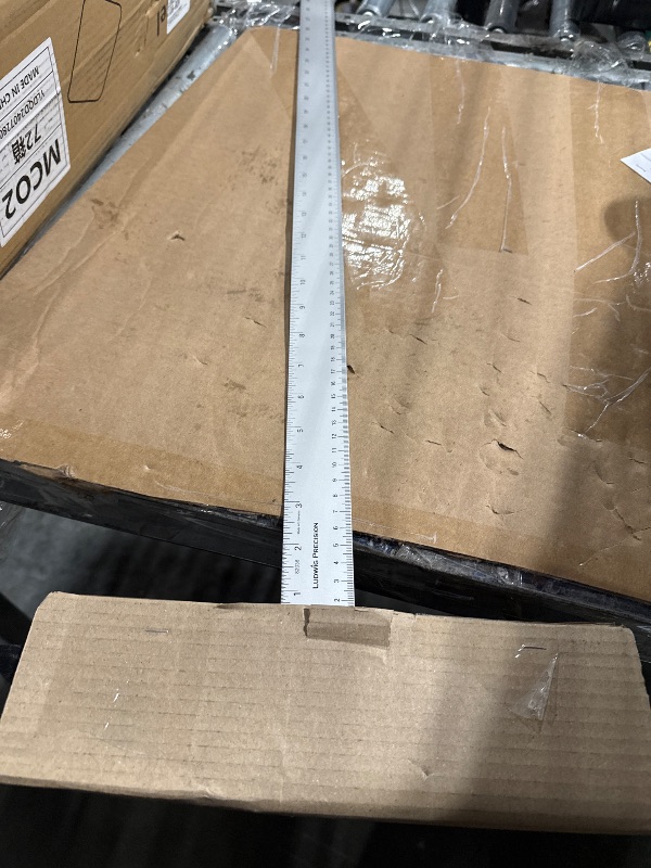 Photo 1 of ** SIMILAR IMAGE**Alumicolor Aluminum Standard Straight Edge with Non-Slip Back, 36 in, silver