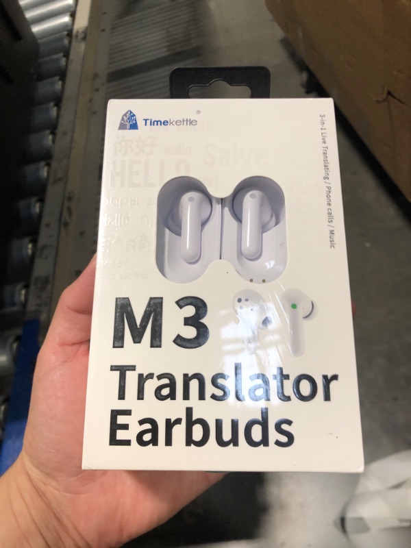 Photo 1 of ******FACTORY SEALED*****Timekettle M3 3 in 1 Language Translation Earbuds,43 Languages & 96 Accents, Offline Translator, No Subscription,for Exploring Expat Life Freely, APP Compatible with iOS & Android