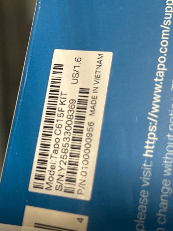 Photo 1 of *****FACTORY SEALED*****Tapo 2K Dimmable Floodlight Security Camera Outdoor Wireless w/Solar Panel, Pan/Tilt, 360º AI Tracking, Free Person/Vehicle Detection, Works w/Alexa and Google Assistant, SD/Cloud, C615F KIT