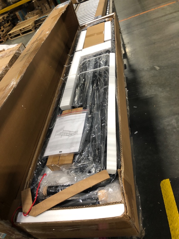 Photo 1 of ******FACTORY SEALED*******Yaheetech Classic Metal Platform Bed Frame Mattress Foundation with Victorian Style Iron-Art Headboard/Footboard/Under Bed Storage/No Box Spring Needed/Full Size Black