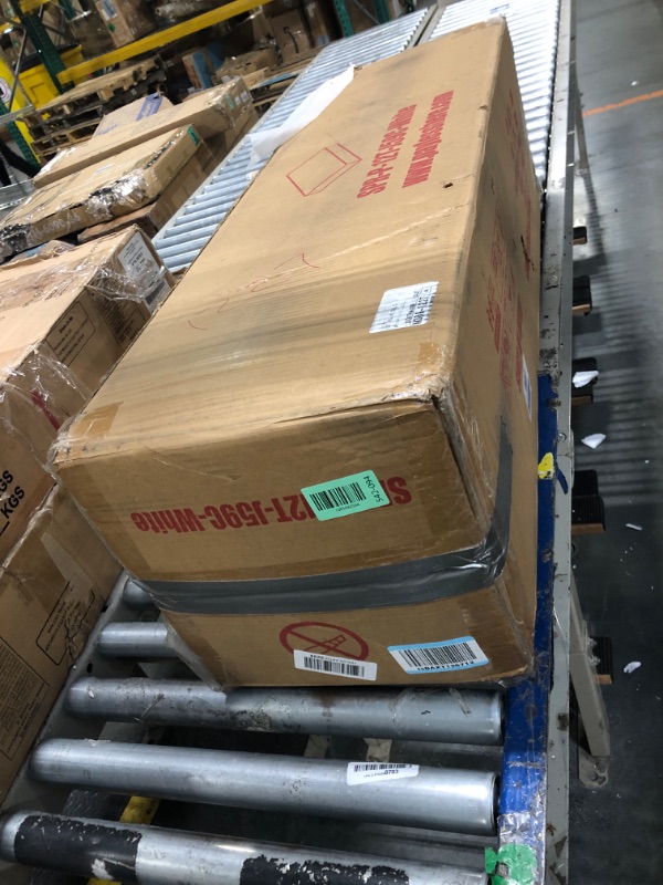 Photo 1 of *****FACTORY SEALED*****FDW | 12 Inch Twin Mattress | Medium Firm | Gel Memory Foam Mattress | White | Bed in a Box, CertiPUR-US Certified | Pressure Relief, Cooling Ventilated Foam | Washable Removable Cover