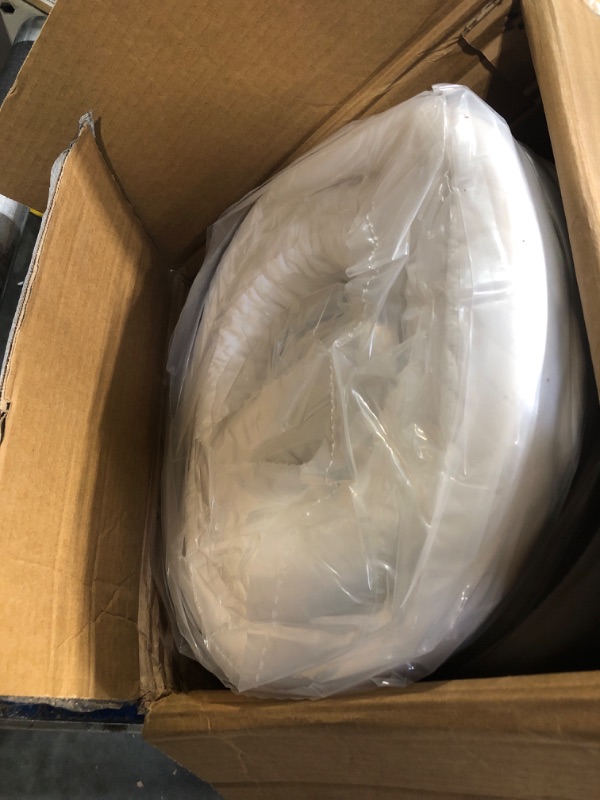 Photo 1 of *****FACTORY SEALED*****FDW | 12 Inch Twin Mattress | Medium Firm | Gel Memory Foam Mattress | White | Bed in a Box, CertiPUR-US Certified | Pressure Relief, Cooling Ventilated Foam | Washable Removable Cover