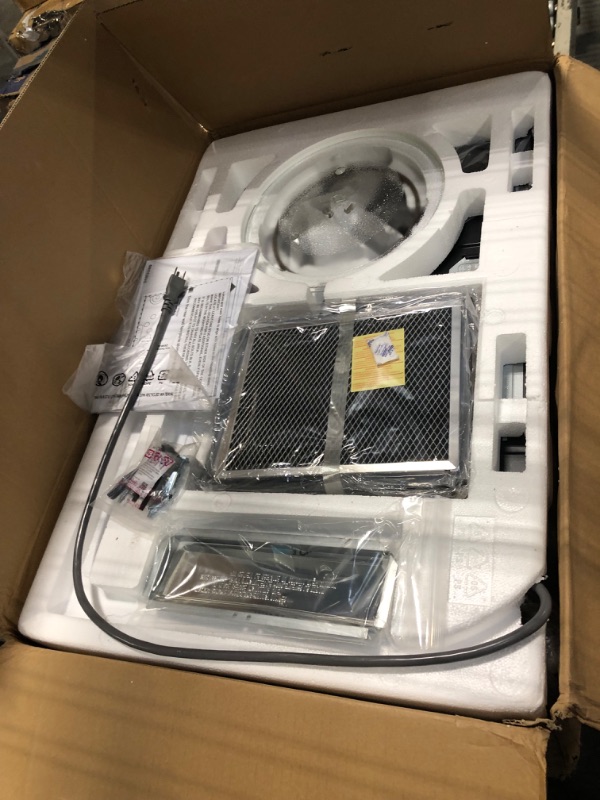 Photo 1 of **PARTS ONLY **SAMSUNG 1.1 Cu Ft Smart SLIM Over the Range Microwave Oven w/ 550 CFM Hood Vent, Wi-Fi, Voice Control, LED Light Bar, Sensor Cook, 1100 Watt, ME11A7710DS/AA, Fingerprint Resistant Stainless Steel