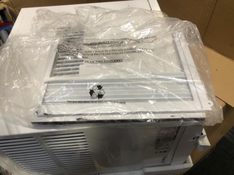 Photo 1 of ******MINOR DAMAGE ON THE BACK*****LG 10000 BTU Window Air Conditioners [2023] Remote Control WiFi App Ultra-Quiet Washable Filter Cools 450Sq.Ft for Medium & Large Room AC Unit air conditioner Easy Install White LW1017ERSM1