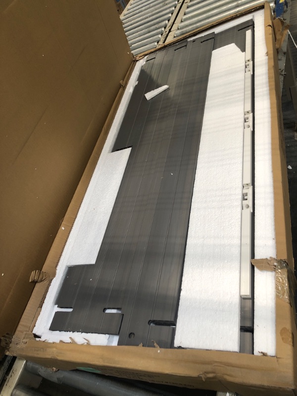 Photo 1 of *****FACTORY SEALED*****
New Age Pet ECOFLEX Rustic Lodge Outdoor Elevated Dog House, Jumbo Weather Resistant Shelter for Large Dogs, Wood Look Composite Material, Easy Assembly with 10 Year Warranty