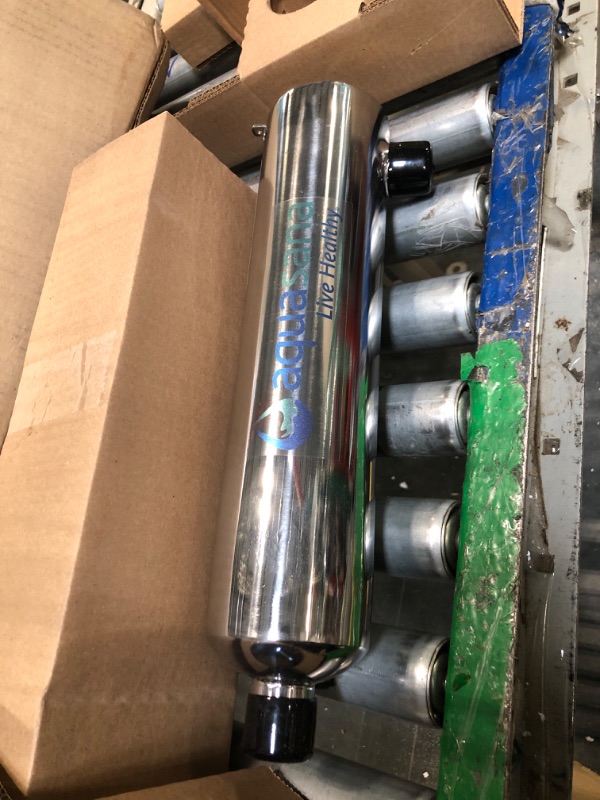 Photo 1 of *****PARTIAL SET, NO RETURNS*****Aquasana Whole House Water Filter System | 1,000,000 Gallons | Salt-Free Softener Alternative | UV, Carbon & KDF | Tackles up to 99.99% Chlorine, Bacteria, Viruses, Cysts & Scale | EQ-1000-AST-UV