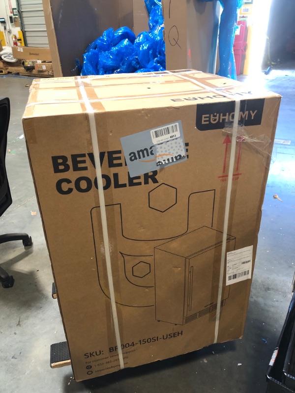 Photo 1 of *****FACTORY SEALED, UNTESTED*****Euhomy Dryer, 3.5 Cu. Ft. 1500W Clothes Dryer, Stainless Steel Tumble Dryer with Exhaust Hose for Home, Apartment, Dorm, White