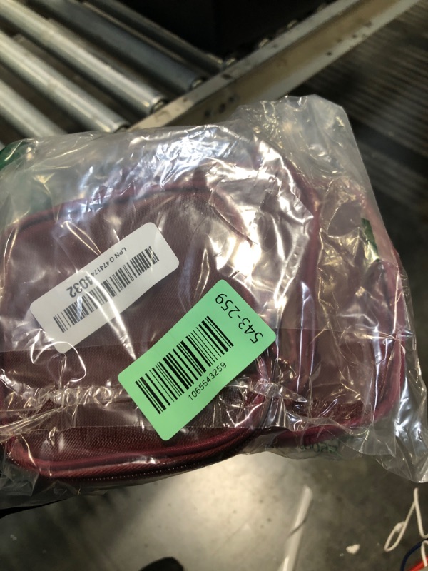 Photo 1 of ***MISSING ONE*** Weewooday 4 Pcs Mesh Makeup Bag Mesh Cosmetic Bag Travel Toiletry Pouch with Zipper Mini Makeup Cosmetic Purse for Daily Accessory(Small,Wine Red)