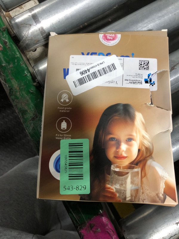 Photo 1 of (3 PACK) YEPfomi Reusable 5 Gallon Water Jug Cap, Food Grade Silicone Replacement Bucket Lid for 2/3/4/5 Gallon Bottle 55mm Standard Tops Water Bottle and Water Dispenser