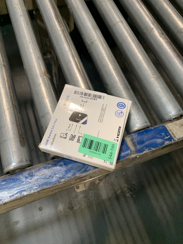 Photo 1 of [Upgrade] HDMI Switch 3 in 1 Out, 4K@60Hz HDMI 2.0 Switch Splitter with 2.6FT Long HDMI Cable, 3-Port HDMI Switcher Selector, Supports 4K 30Hz 3D 1080P HDCP2.2 for PS5 Xbox DVD Player Fire Stick PC