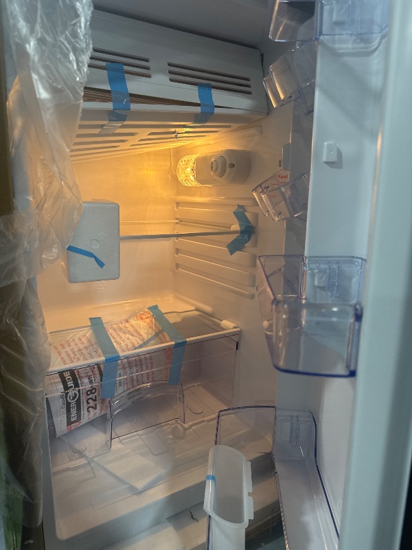 Photo 1 of  *********TURNS ON PERFECTLY******* Avanti 4.4 cu. ft. Compact Refrigerator, Mini-Fridge, in Stainless Steel (RM4436SS)