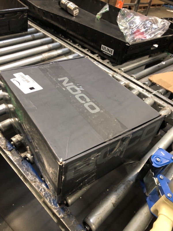 Photo 1 of ***MAJOR DAMAGE*** NOCO Genius GENPRO10X4: 4-Bank, 40A Onboard Battery Charger - 10A Per Bank, 12V Waterproof Marine Charger with Overcharge Protection & Temperature Compensation – for Lead-Acid & Lithium Batteries