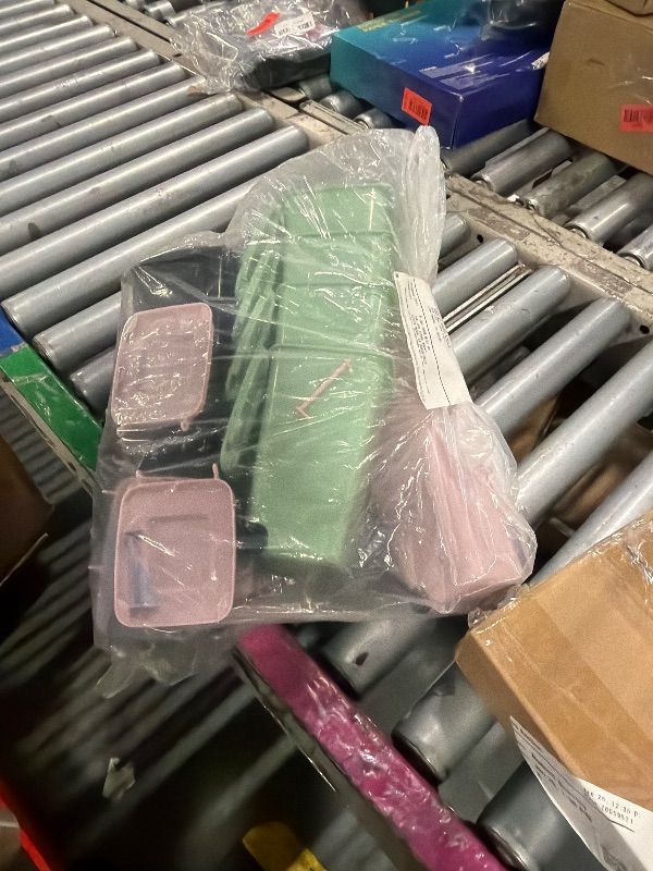 Photo 1 of ****SOME LIDS ARE OFF***Swakuta 16 Pcs Mini Desk Trash Can Colorful Small Desktop Trash Can Bulk Miniature Curbside Garbage Bin with Lids Tiny Plastic Desktop Garbage Can for Home School Pen Holder Desk Organizer