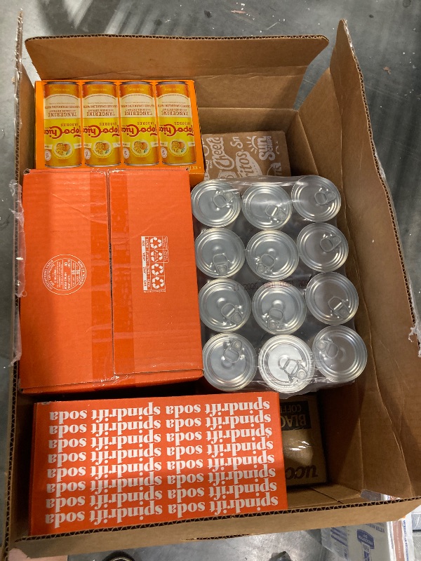 Photo 1 of **Expired**
**expired dates: oct 11 -Jan 12 , 2026**
Topi Chico drinks , dog food , spindrift soda , black coffee, chips