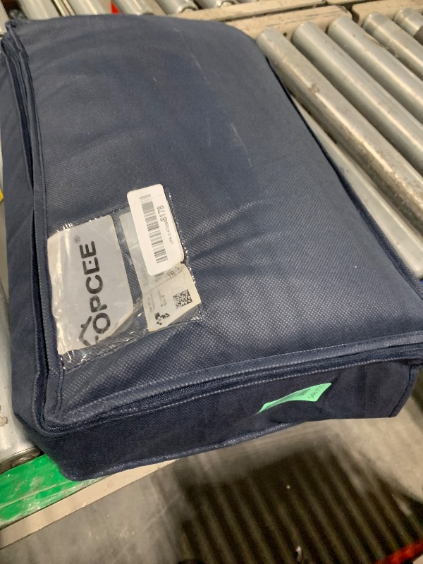 Photo 1 of *MINOR DAMAGE - USED*
Topcee Weighted Blanket (20lbs 60"x80" Queen Size) Cooling Breathable Heavy Blanket Microfiber Material with Glass Beads Big Blanket for Adult All-Season Summer Fall Winter Soft Thick Comfort