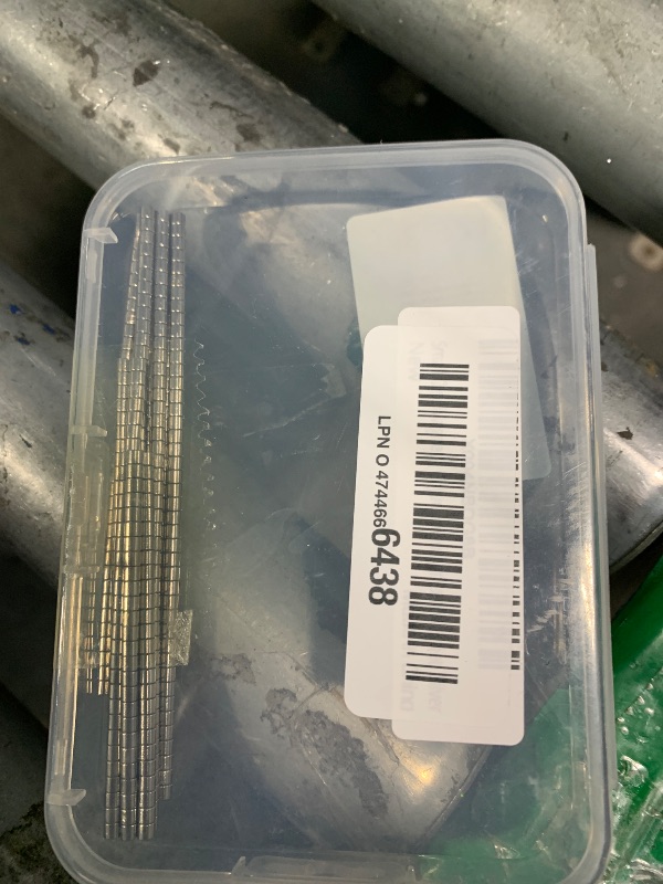 Photo 1 of ***ONLY 3***
Small Disc Magnets, Caturledas 400 Pack 3x3mm Small Round Magnetic Rare Earth Neodymium Magnet, Silver