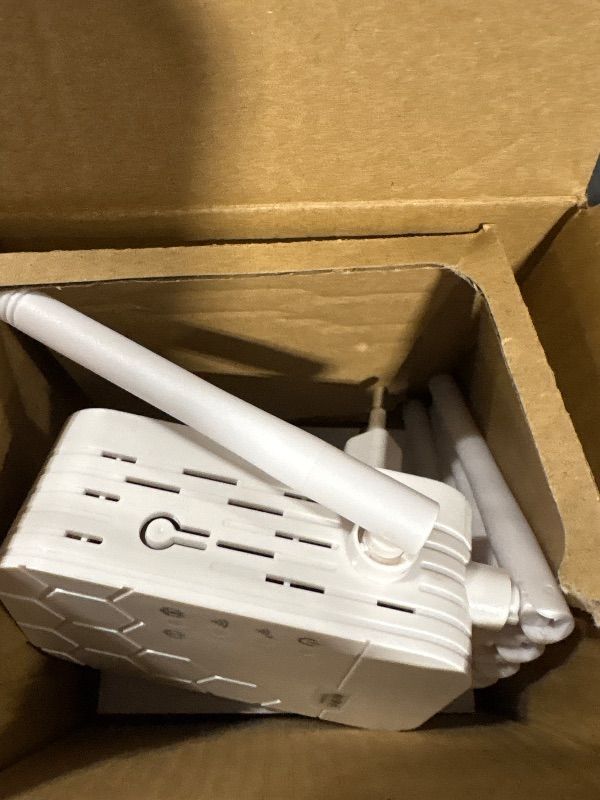 Photo 1 of **EUROPEAN PLUG**
WiFi Extender Signal Booster for Home, AC1900Mbps Dual Band, Covers up to 12880 sq.ft & 105 Devices, New 6X Faster Wireless WiFi Extender with Ethernet Port, WiFi Booster Compatible with All Routers