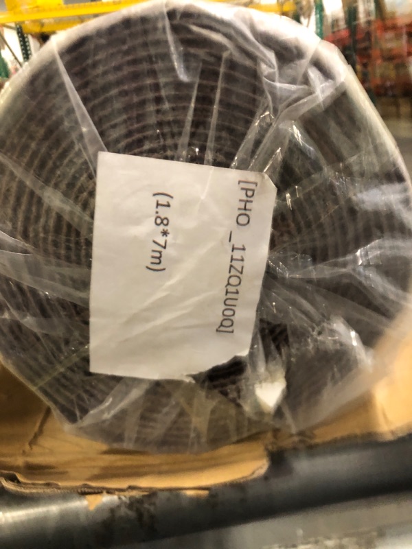 Photo 1 of ****SIMILAR***

Runner Rug 2FT x 6FT, AYOHA 2'-82' Utility Carpet Runner for Entryway Hallway Aisles Balcony Garages, Area Rugs with Non-Slip Rubber Backing, Brown Strip (Available Custom Sizes)

