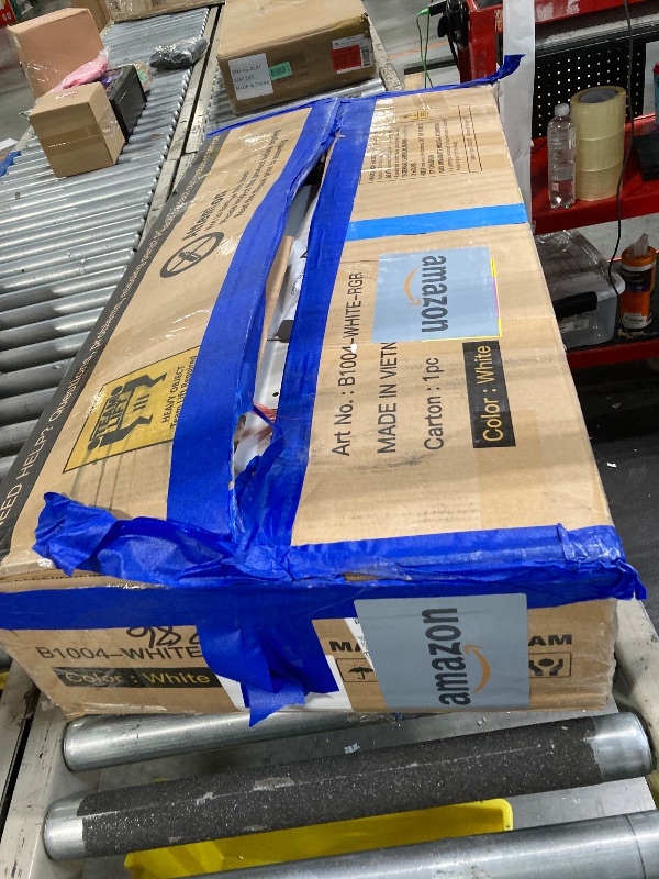 Photo 1 of **NO MIRROR , JUST DESK**
COMHOMA Vanity Desk with Lighted Mirror and Power Outlet, RGB LED Lights Makeup Vanity Set for Girls, Large Storage Capacity Dressing Table for Bedroom, 3 Lighting Modes Adjustable Brightness, White