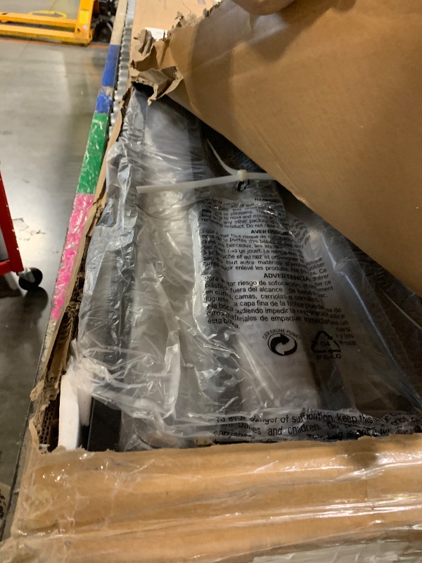 Photo 1 of ** SIMILAR **PVWIIK Twin Size Loft Bed with Desk for Dormitory,Living Room,Bedroom,Metal Bed Frame w/Wood Slats Support/Table Sets Transformable to Twin Over Twin Bunk Bed,Black?Cushion Not Included?