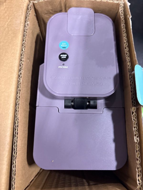 Photo 1 of **MISSING PARTS**
Tastyle Mini Hot and Iced Coffee Maker Single Serve, for K Cup and Ground, 6 to 14 Oz Brew Sizes, with Recipe Book, for Home, Travel, RV, Office and Dorm, Violet