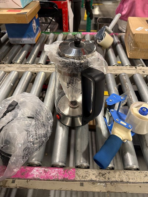 Photo 1 of *UNTESTED*
KIDISLE Percolator Coffee Pot Electric 10 Cup, Automatic Keep Warm, Stainless Steel Basket, Cool-Touch Handle