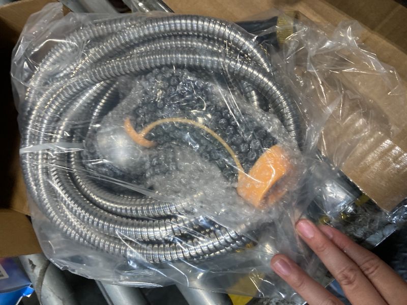 Photo 1 of ***SIMILAR *** Stainless Steel Metal 25FT Garden Hose Lightweight, Puncture & Rust Proof Heavy Duty Water Hose for Yard, RV, Garden, Outdoor