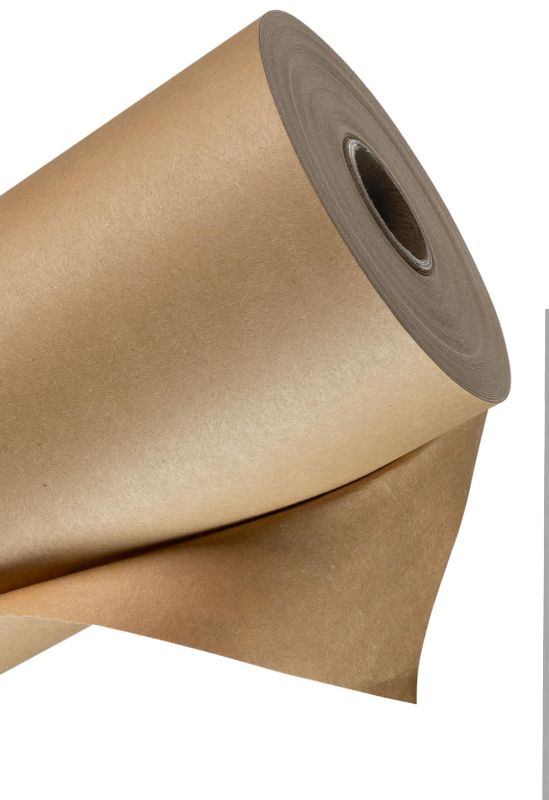 Photo 1 of *MINOR DAMAGE - USED*
IDL Packaging Brown Kraft Paper Roll 24" x 180 feet (2160 inches) - Perfect Paper for Packing - Kraft Wrapping Paper for Moving - Floor Masking Paper - 100% Recycled Paper