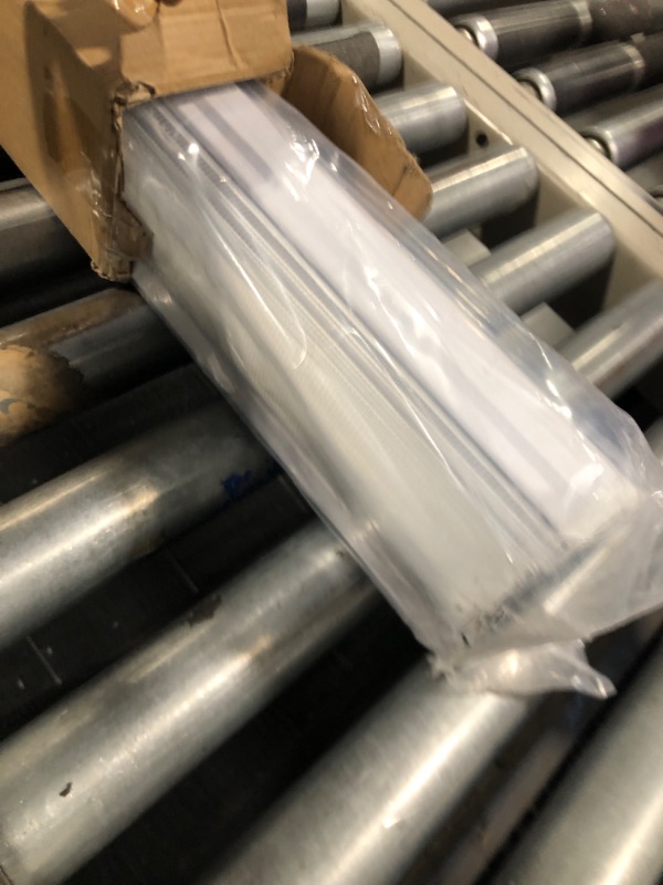 Photo 1 of *MINOR DAMAGE - USED*
Joydeco Cordless Zebra Blinds (Pro), Dual Layer Light Control Zebra Blinds for Windows, Light-Proof Aluminum Cover, Free-Stop Roller Shades for Home & Office (White, 69" W x 96" H)