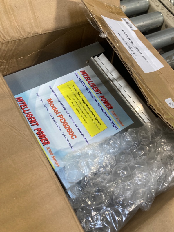 Photo 1 of *MINOR DAMAGE - USED*
PD9260CV 60A RV Power Converter Charger | Direct Replacement for PD9260C and Inteli-Power PD9200 Series| Auto 3-Stage Battery Charging| 120v to 12v Power Converter