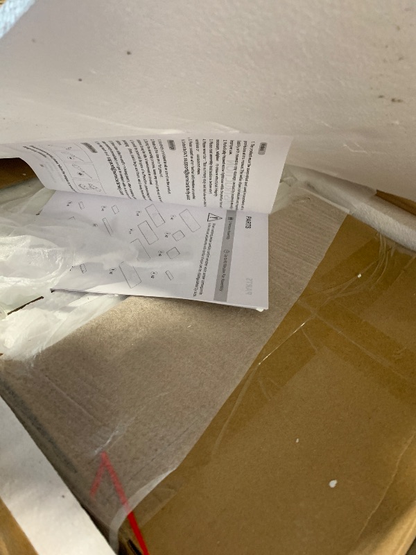 Photo 1 of ***PARTIAL SET, BOX 1/2 ONLY*** OneBlis 80" TV Stand & Media Console, Entertainment Center with Storage Shelves, Fits TVs up to 90", Modern Living Room Cabinet, 36" Electric Fireplace (White+Black)