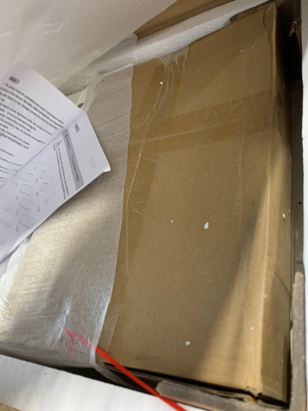 Photo 1 of ***PARTIAL SET, BOX 1/2 ONLY*** OneBlis 80" TV Stand & Media Console, Entertainment Center with Storage Shelves, Fits TVs up to 90", Modern Living Room Cabinet, 36" Electric Fireplace (White+Black)