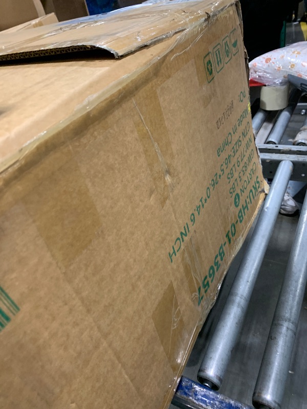 Photo 1 of ****PARTIAL SET, ONLY SMALL SEGMENT***** HONBAY Modular Sectional Sleeper Sofa with Pull Out Couch Bed, L Shaped Couch with Storage Seat, Sectional Couches for Living Room,Bluish Grey