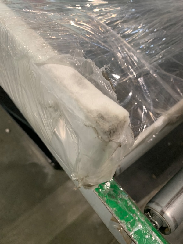 Photo 1 of ** DIRTY ** SHA CERLIN Full Size Platform Bed Frame with Charging Station, Velvet Wingback Headboard with Storage Shelf, Wooden Slats Support, Ample Under-Bed Space, No Box Spring Needed, Easy Assembly, White