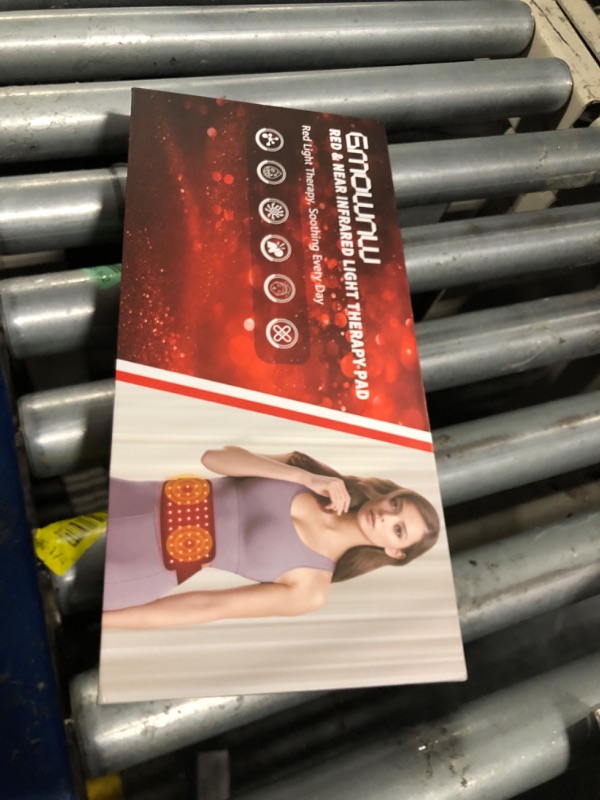 Photo 1 of *UNTESTED*
Red Light Therapy Belt, 3 in 1 LED Bead Infrared Light Therapy for Body, Wearable Wrap with Timer for Back Shoulder Waist 660nm Red Light-Therapy & 850nm Infrared Light Device Home Use (Corded)