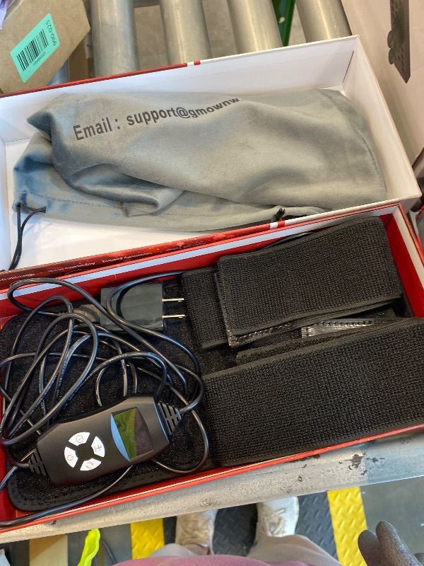 Photo 1 of *UNTESTED*
Red Light Therapy Belt, 3 in 1 LED Bead Infrared Light Therapy for Body, Wearable Wrap with Timer for Back Shoulder Waist 660nm Red Light-Therapy & 850nm Infrared Light Device Home Use (Corded)