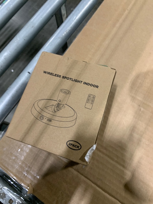 Photo 1 of *UNTESTED*
Spot Lights Indoor Led Spotlight: Rechargeable Battery Wireless Up Lights Indoor - Plants Tree Artwork Portrait Picture Display Accent Lighting for Home Decorators Homeowners Art Collectors(2 Pack)