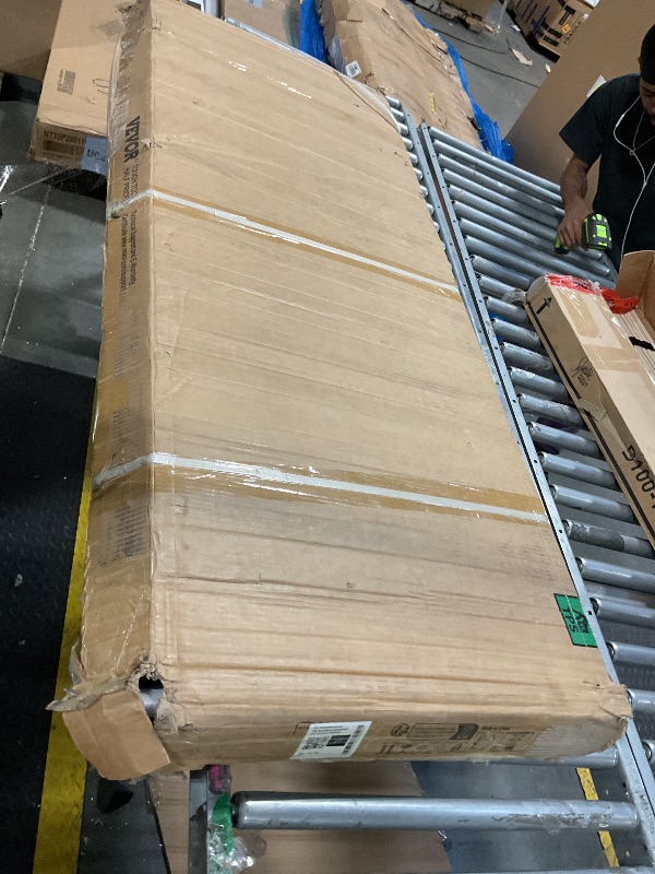 Photo 1 of **SIMILAR ITEM** VEVOR Storage Shelving Unit, 5-Tier Adjustable, 2000 lbs Capacity, Heavy Duty Garage Shelves Metal Organizer Wire Rack, Black, 60" L x 24" W x 78" H for Kitchen Pantry Basement Bathroom Laundry Closet