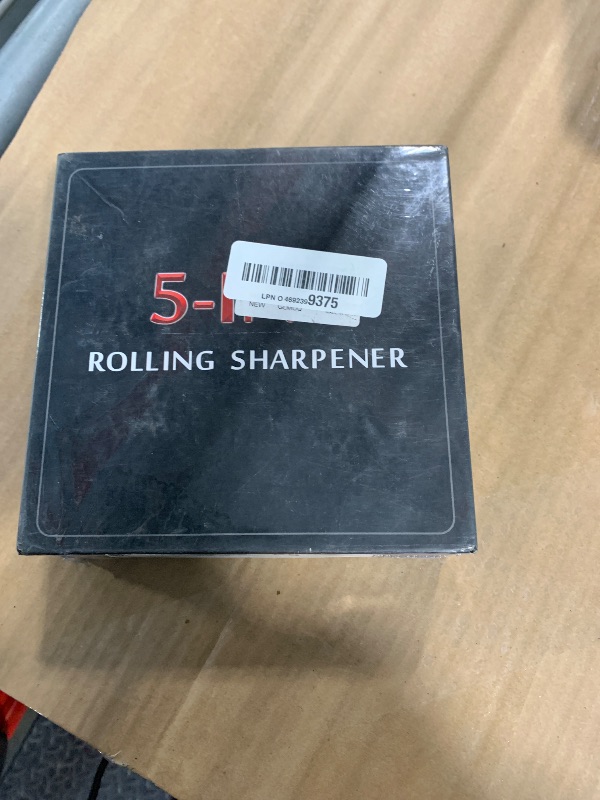 Photo 1 of ***FACTORY SEALED***
MIDSKY Rolling Knife Sharpener Kit, Professional Roller Sharpening System Tool with Diamond & Ceramic Discs, Magnetic Angle Offers 15 & 20 Degrees Sharpening, for Kitchen Chef Knives