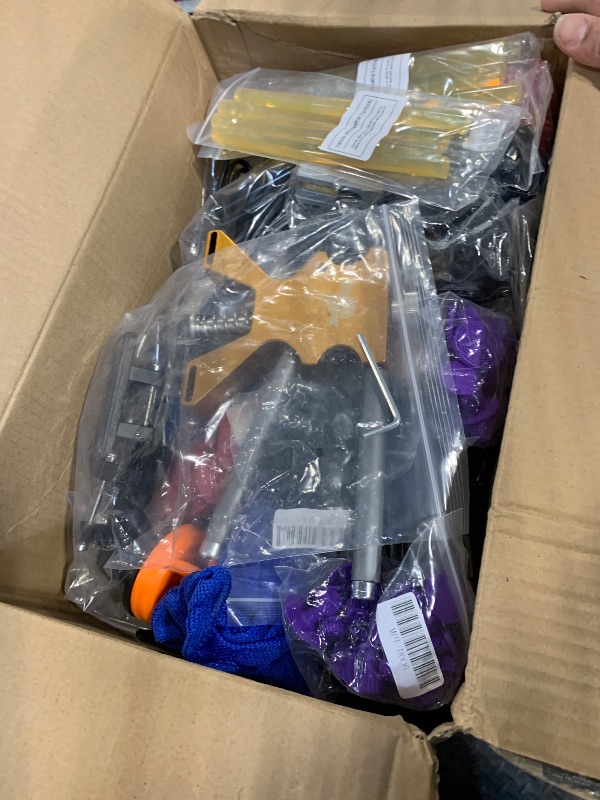 Photo 1 of Super PDR Paintless Dent Repair Kit 148PCS Dent Puller Kit with LED Light Board Can Removal 99% of Car Dents in 30 Minutes for Repair Work of Big Dents, Small Dents, Door Ding, Creases and Hail Damage