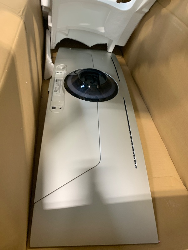 Photo 1 of ** MONITOR ONLY. MISSING ALL PIECES**
SAMSUNG 57" Odyssey Neo G9 (G95NC) Series Dual 4K UHD 1000R Curved Gaming Monitor, 240Hz, 1ms with DisplayPort 2.1, Quantum Mini-LED, DisplayHDR 1000, AMD FreeSync Premium Pro, LS57CG952NNXZA