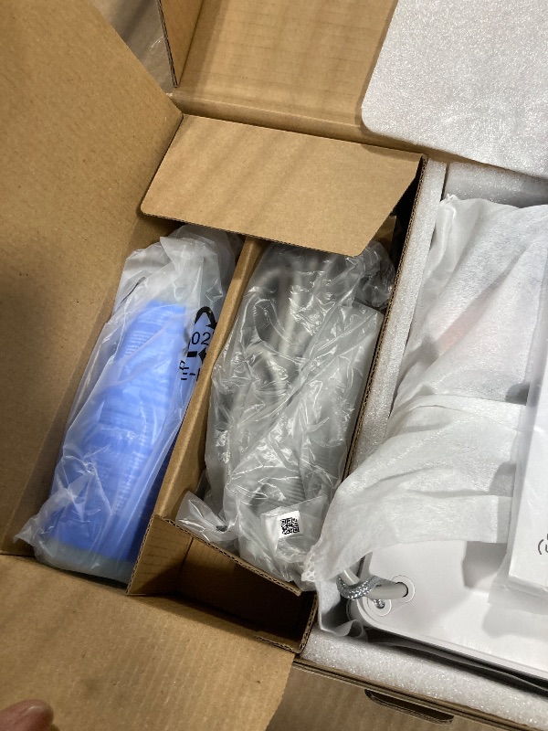 Photo 1 of *USED*
ECOVACS WINBOT Mini Window Cleaning Robot - Compact Design, Dual Nozzles with Ultrasonic Spray, 9-Stage Protection System, Intelligent Path Planning, 3 Cleaning Modes, Anti-Slipping System