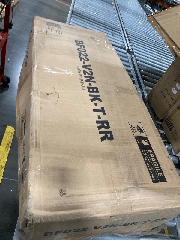 Photo 1 of **ASSEMBLY INSTRUCTIONS INCLUDED** Rolanstar Twin Bed Frame with Headboard, LED Bed with Bookcase Storage and Charging Station, Metal Platform Bed with Glass Shelves, No Box Spring Needed, Noise-Free, Black